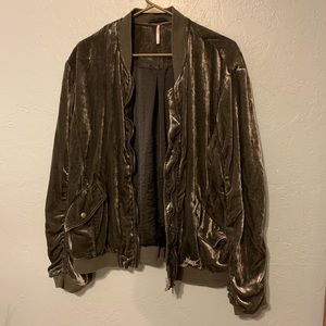 Free people velvet jacket